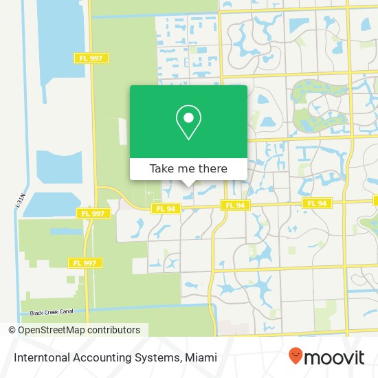 Mapa de Interntonal Accounting Systems