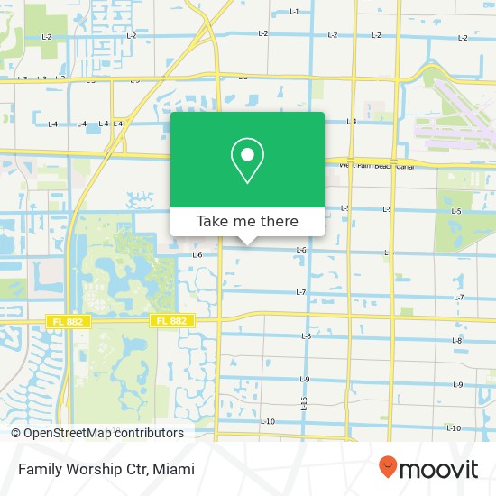 Family Worship Ctr map
