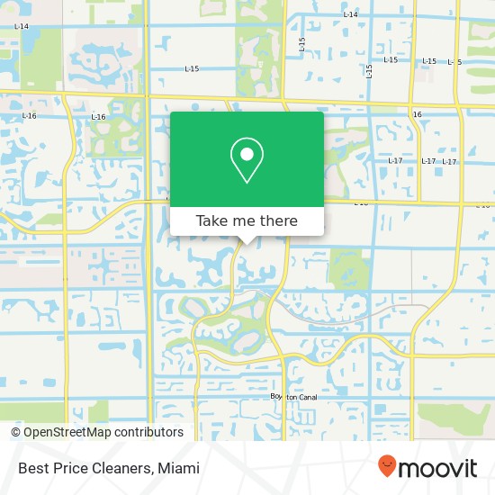 Best Price Cleaners map