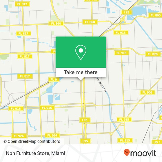 Mapa de Nbh Furniture Store