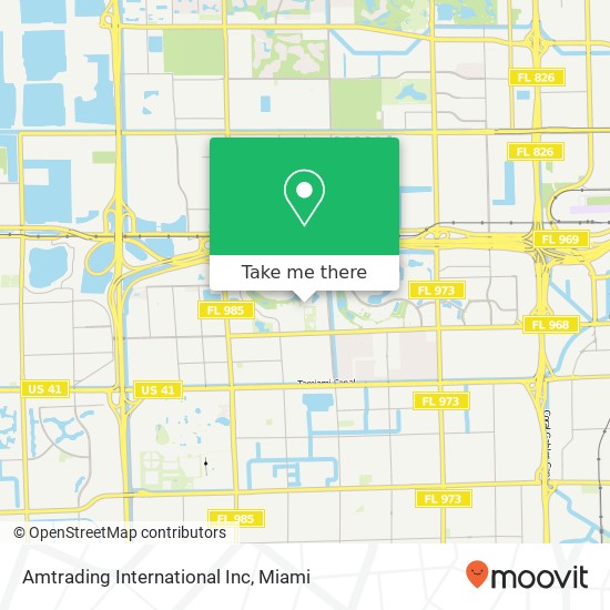 Mapa de Amtrading International Inc