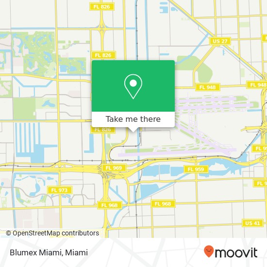 Blumex Miami map