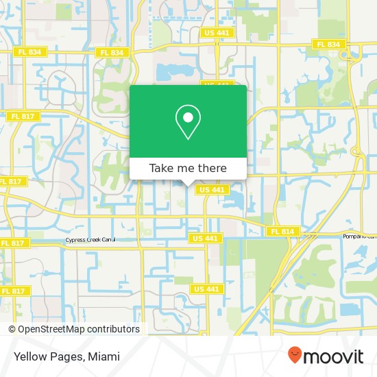 Yellow Pages map