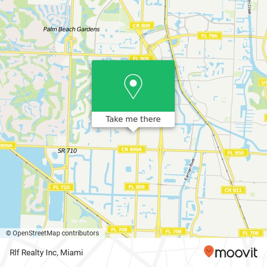 Rlf Realty Inc map