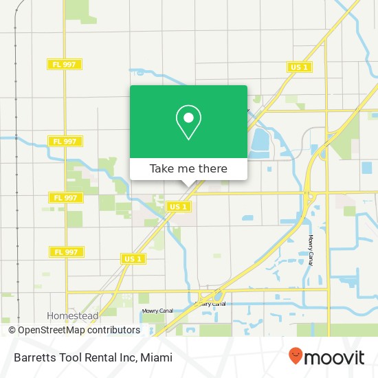 Barretts Tool Rental Inc map