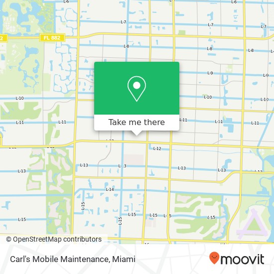 Mapa de Carl's Mobile Maintenance