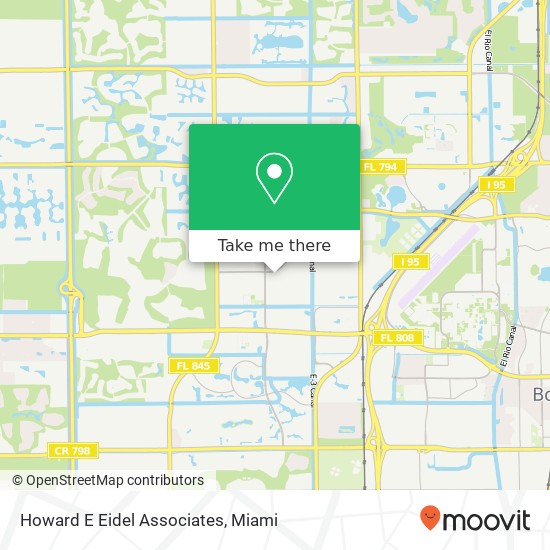 Howard E Eidel Associates map
