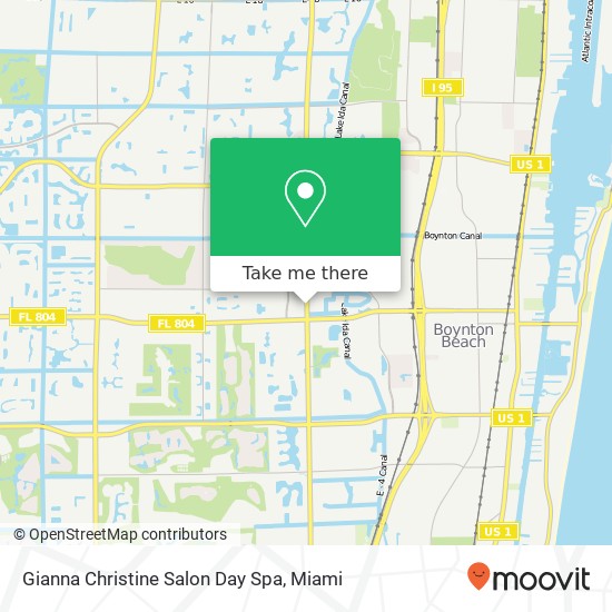 Gianna Christine Salon Day Spa map