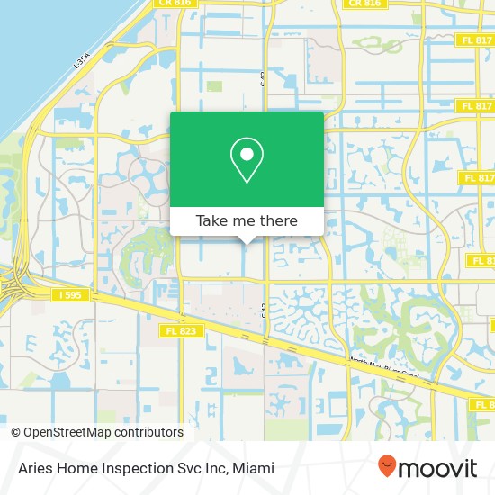 Aries Home Inspection Svc Inc map