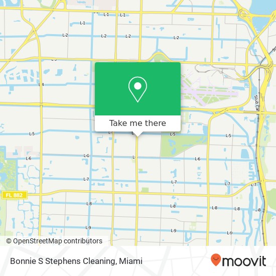 Bonnie S Stephens Cleaning map