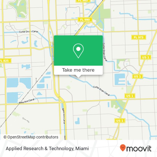 Applied Research & Technology map