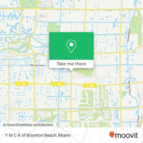 Y M C A of Boynton Beach map