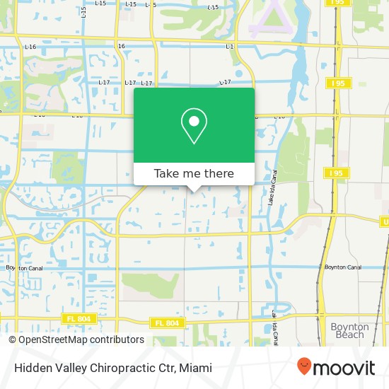 Mapa de Hidden Valley Chiropractic Ctr