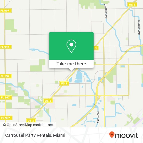 Carrousel Party Rentals map