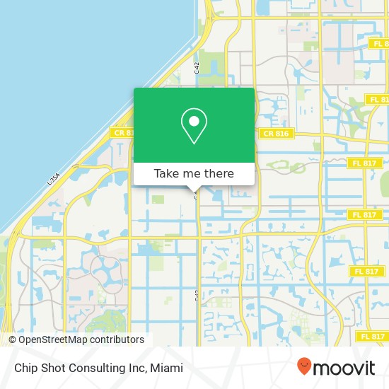 Mapa de Chip Shot Consulting Inc
