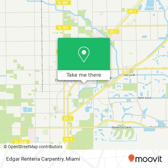 Edgar Renteria Carpentry map