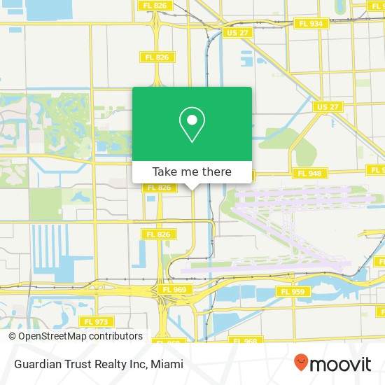 Mapa de Guardian Trust Realty Inc