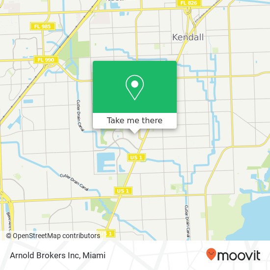 Mapa de Arnold Brokers Inc