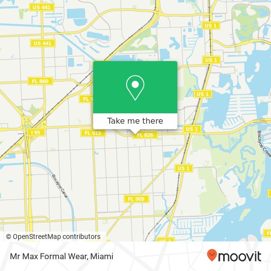 Mr Max Formal Wear map