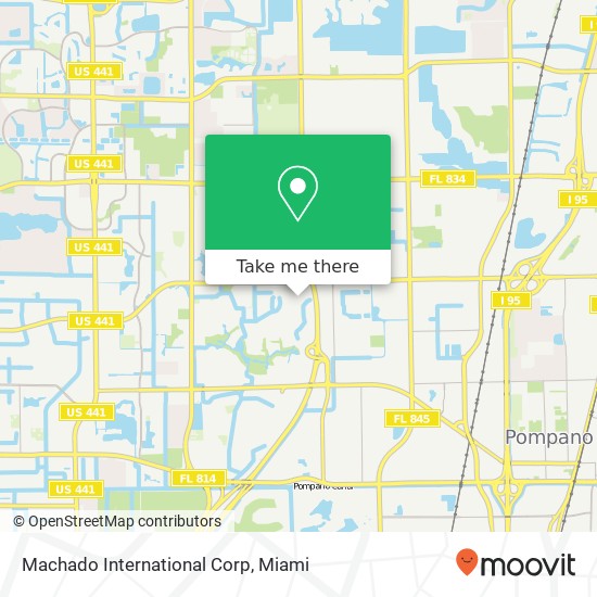 Mapa de Machado International Corp