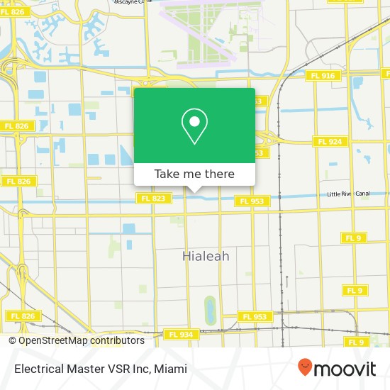 Electrical Master VSR Inc map