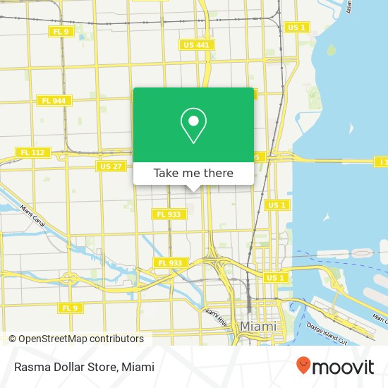 Mapa de Rasma Dollar Store