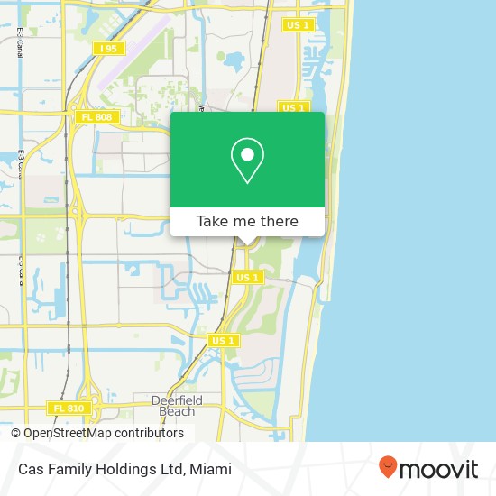 Mapa de Cas Family Holdings Ltd
