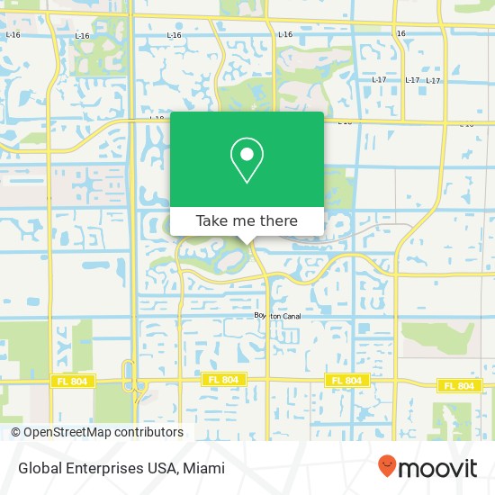 Global Enterprises USA map