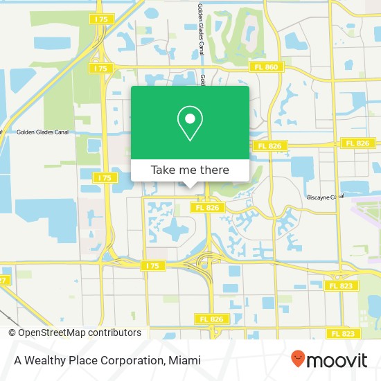 A Wealthy Place Corporation map