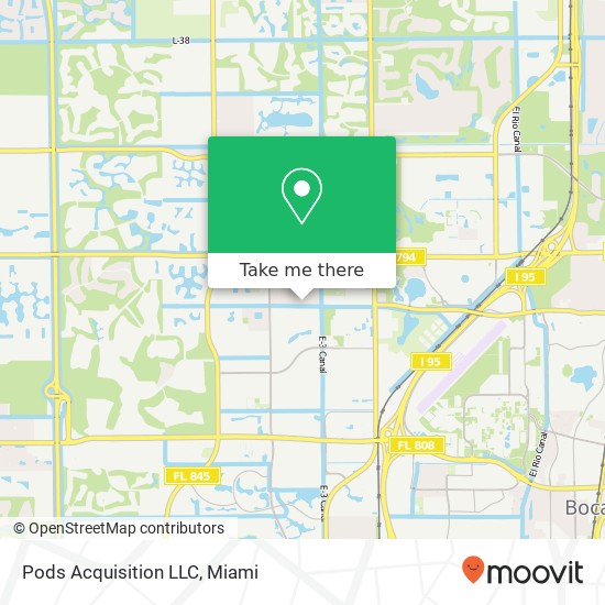 Pods Acquisition LLC map