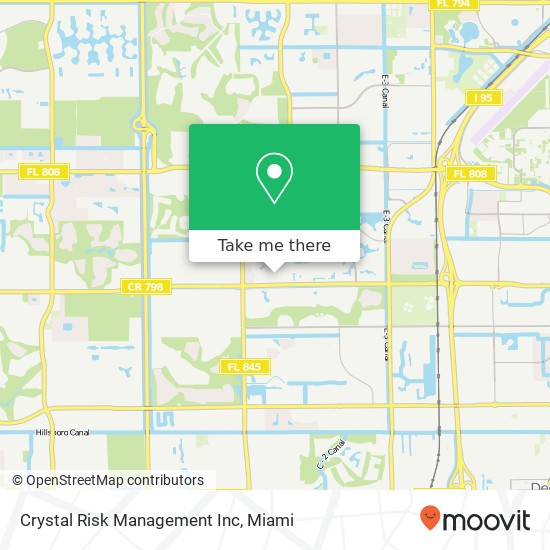 Crystal Risk Management Inc map