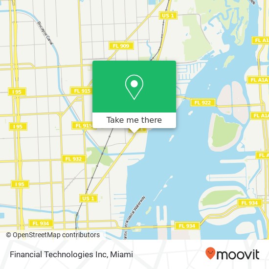 Financial Technologies Inc map