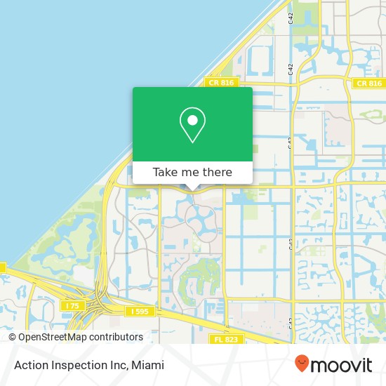 Mapa de Action Inspection Inc
