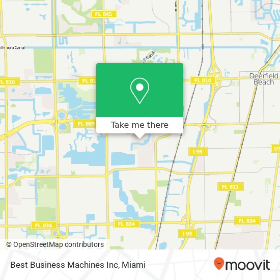 Best Business Machines Inc map