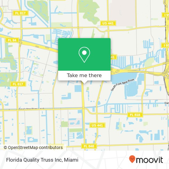 Florida Quality Truss Inc map