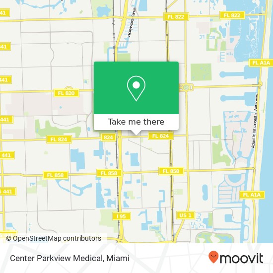 Mapa de Center Parkview Medical
