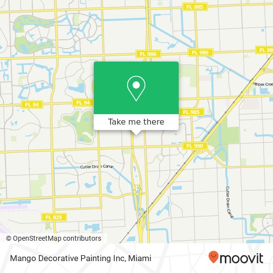 Mango Decorative Painting Inc map