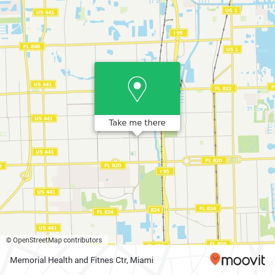 Memorial Health and Fitnes Ctr map