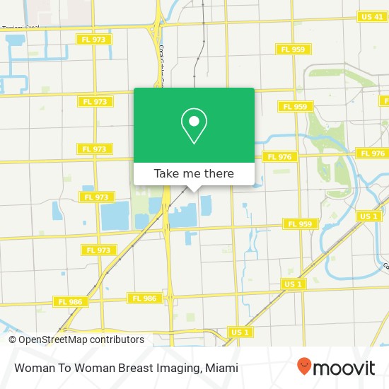 Woman To Woman Breast Imaging map