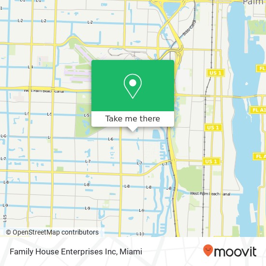 Family House Enterprises Inc map