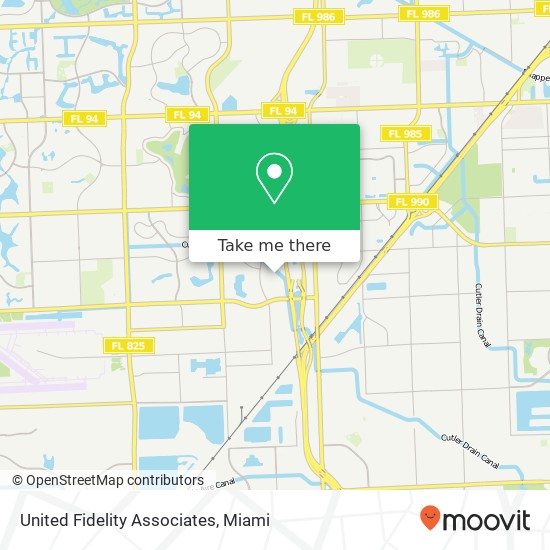 Mapa de United Fidelity Associates