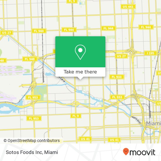 Sotos Foods Inc map