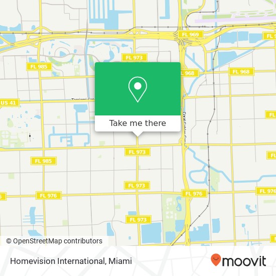Mapa de Homevision International