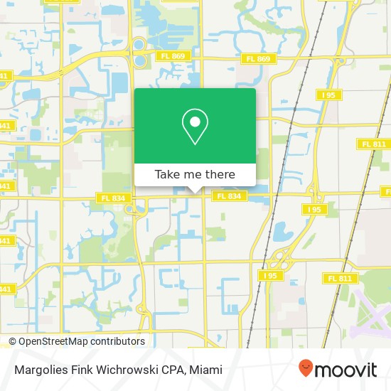 Margolies Fink Wichrowski CPA map