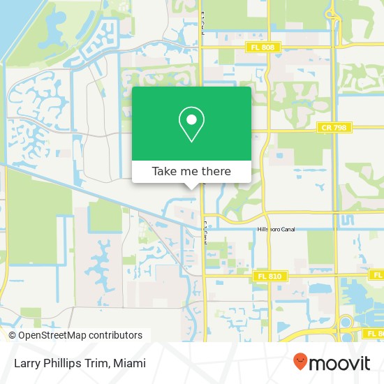 Mapa de Larry Phillips Trim