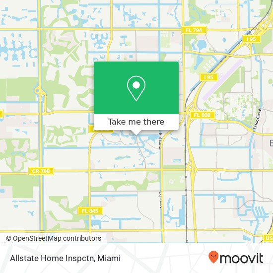Allstate Home Inspctn map