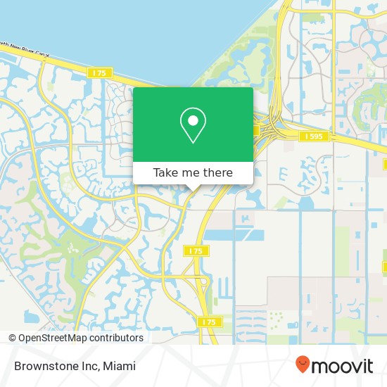 Brownstone Inc map