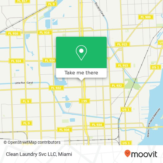 Clean Laundry Svc LLC map
