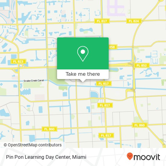 Mapa de Pin Pon Learning Day Center