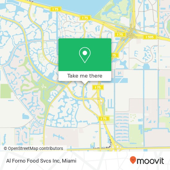 Al Forno Food Svcs Inc map